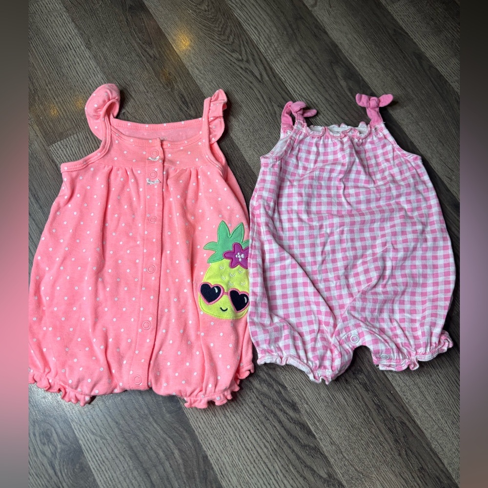 2 Carter's Baby Rompers